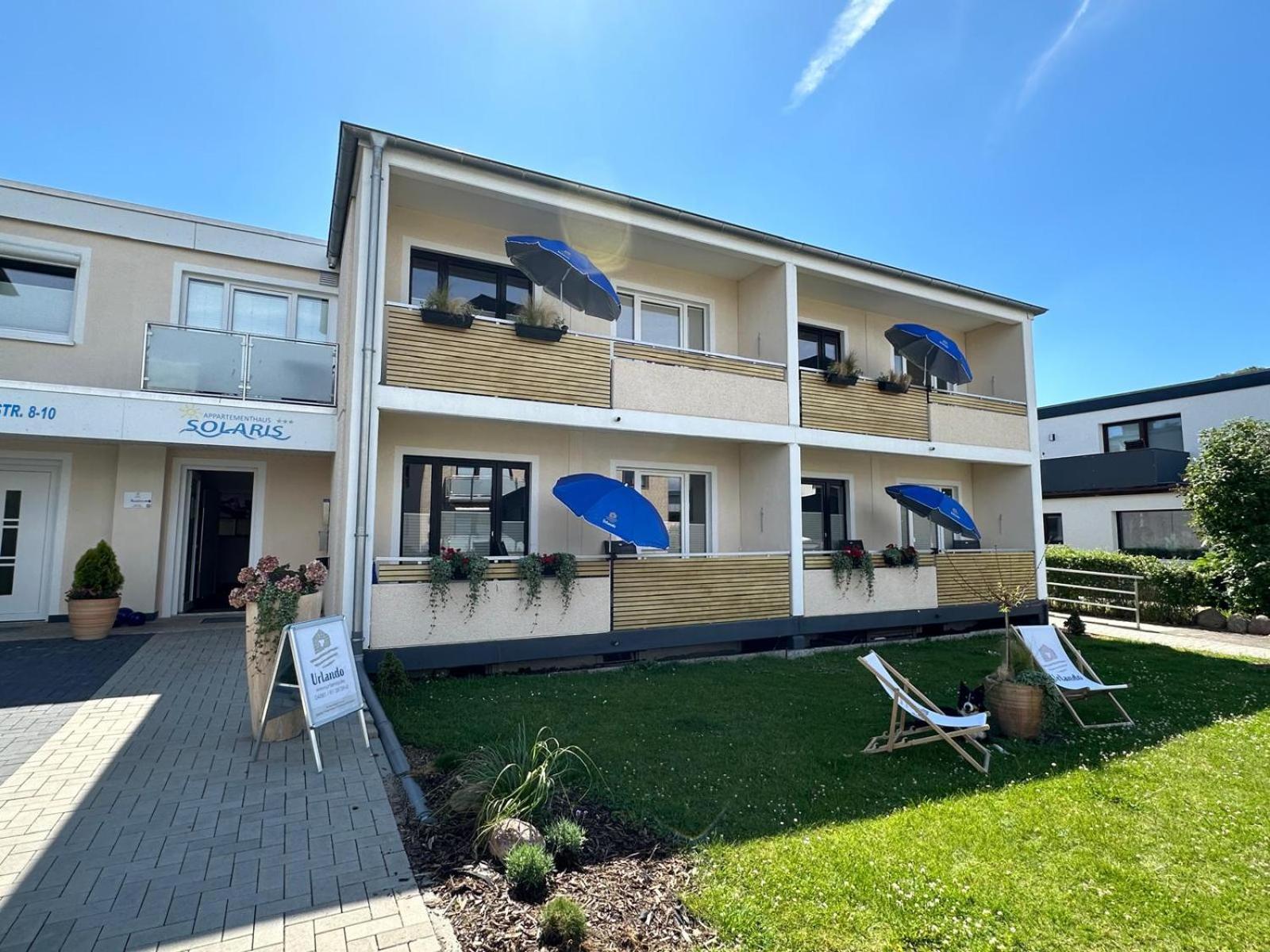 Das Solaris 11 Beach Apartment Mit Gemeinschaftssauna Und Grillplatz เกรอมิทซ์ ภายนอก รูปภาพ